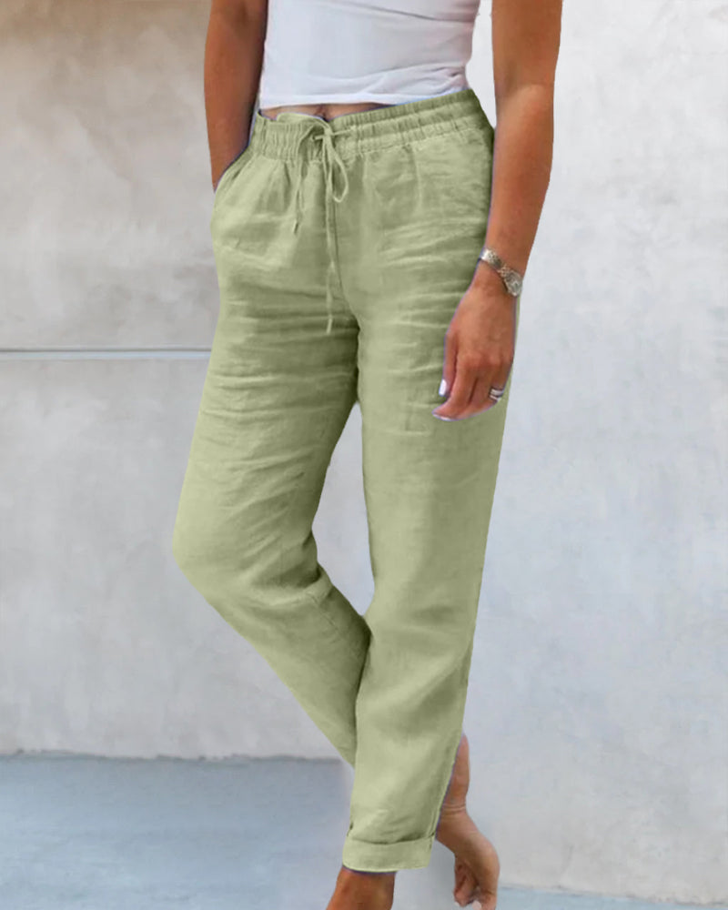 Mia™ - Stylish Relaxed Pants