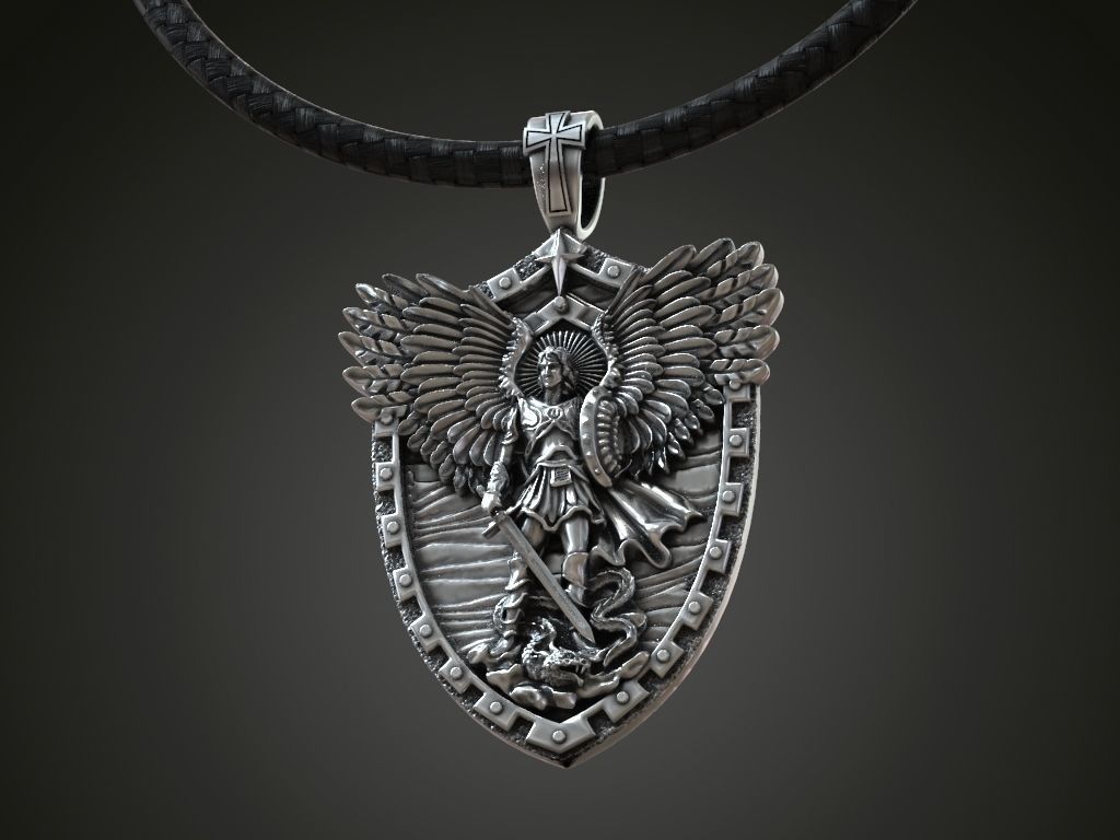 Archangel Michael Necklace - Gives us the strength and courage to move forward!