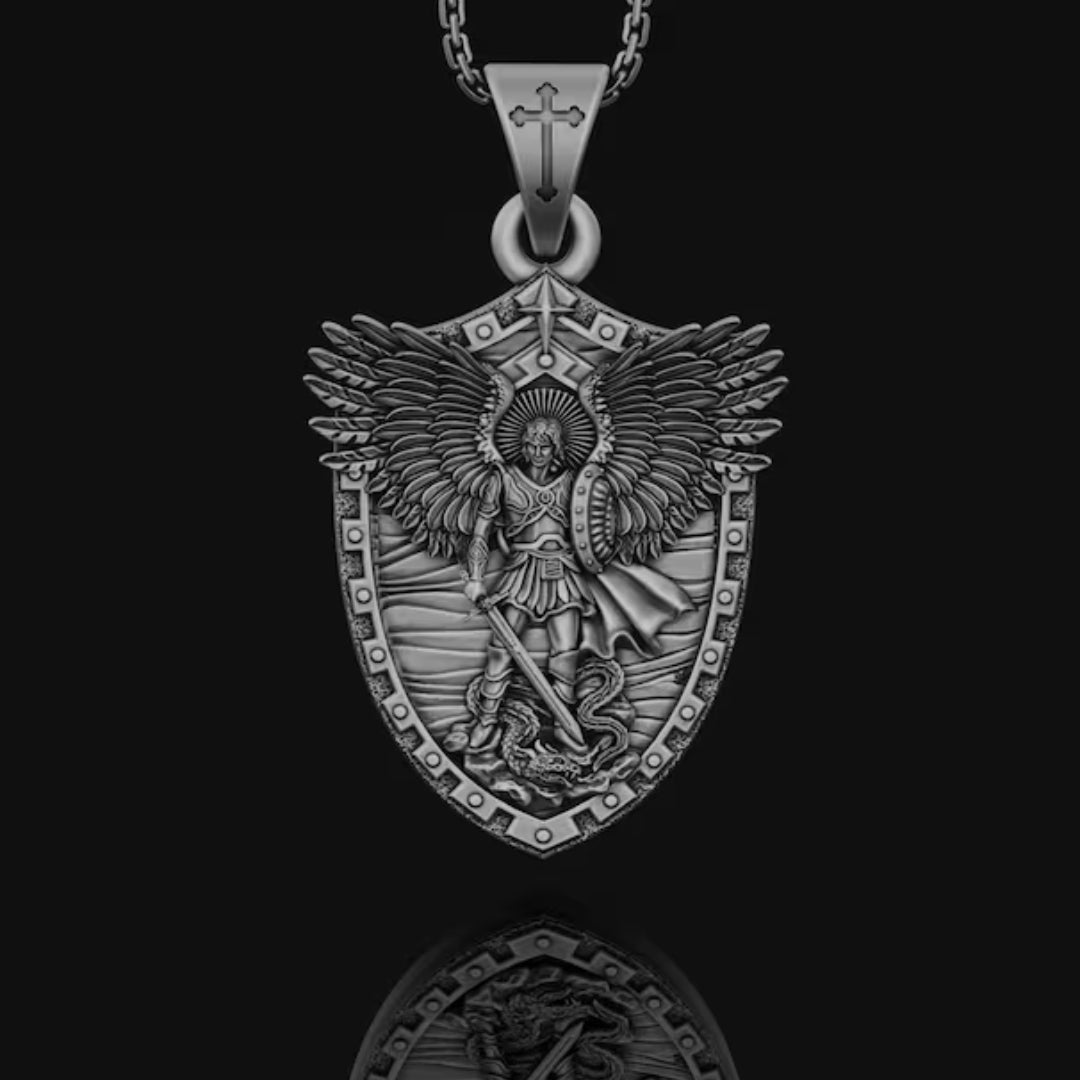 Archangel Michael Necklace - Gives us the strength and courage to move forward!