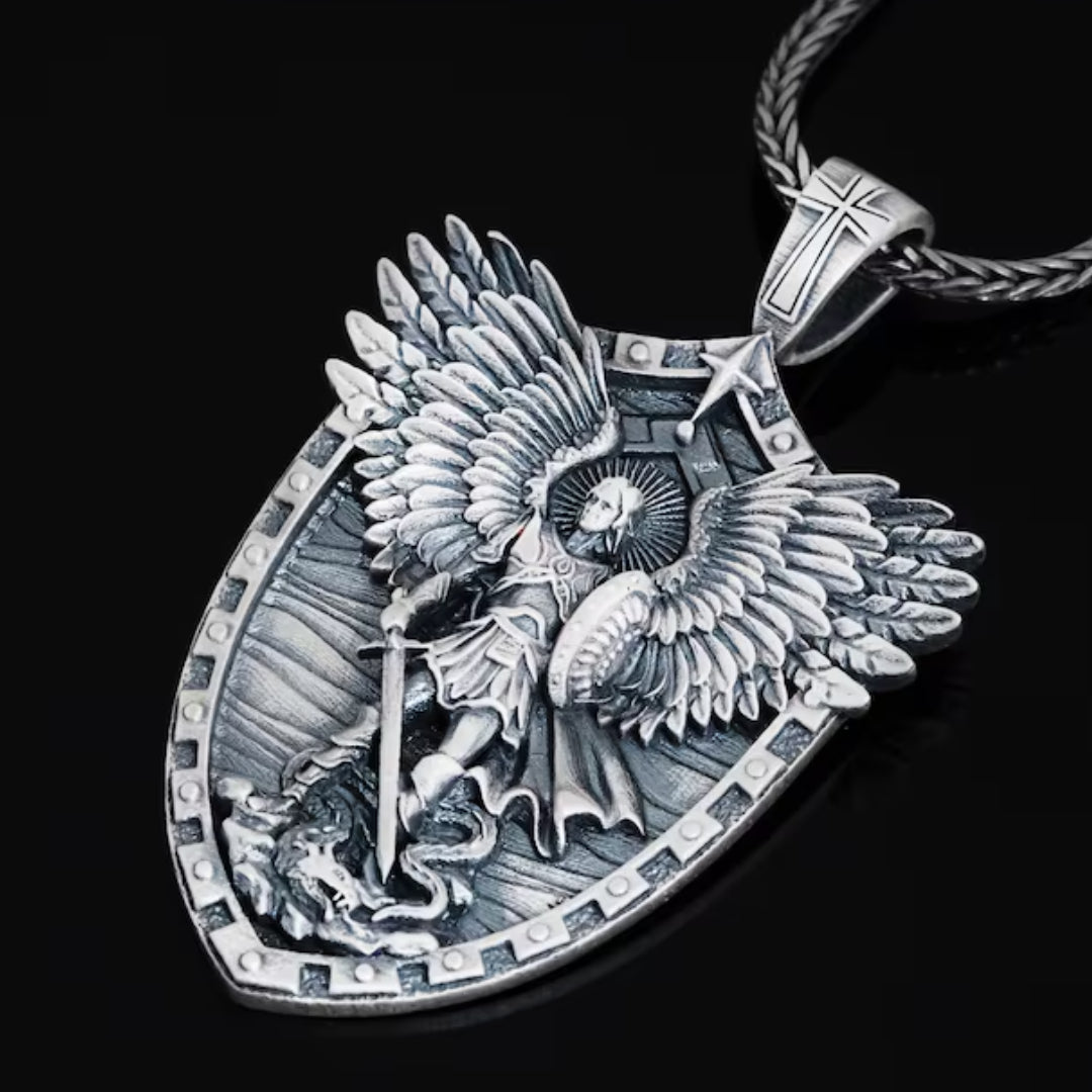 Archangel Michael Necklace - Gives us the strength and courage to move forward!