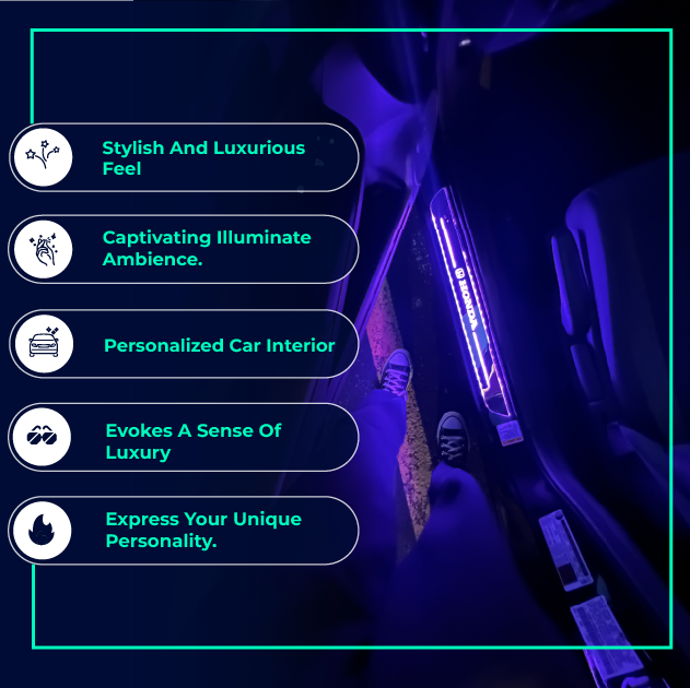 BloomCar™ LED Door Sill 2.0