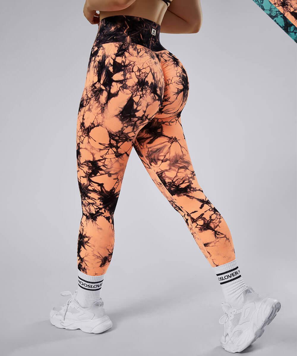 Tie-Dye High Waist Butt Lift Seamless Legging