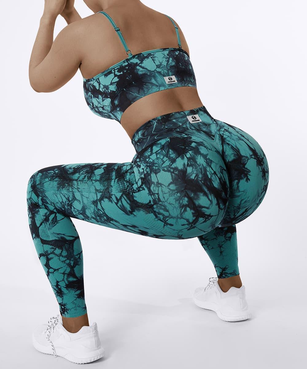 Tie-Dye High Waist Butt Lift Seamless Legging