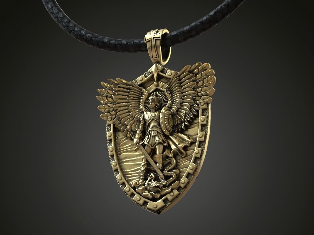 Archangel Michael Necklace - Gives us the strength and courage to move forward!