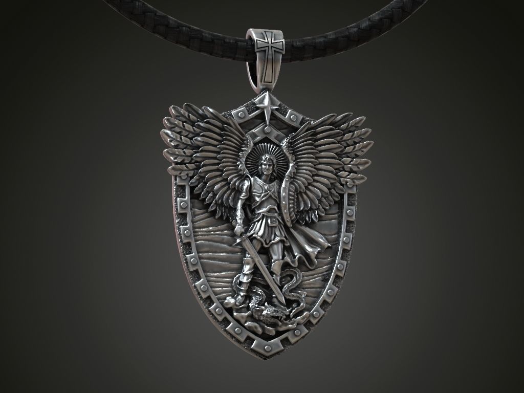 Archangel Michael Necklace - Gives us the strength and courage to move forward!