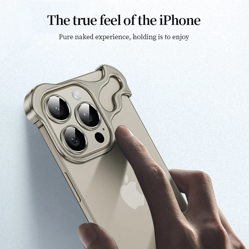 iPhone 15 Series Minimalist Case with Camera Rings